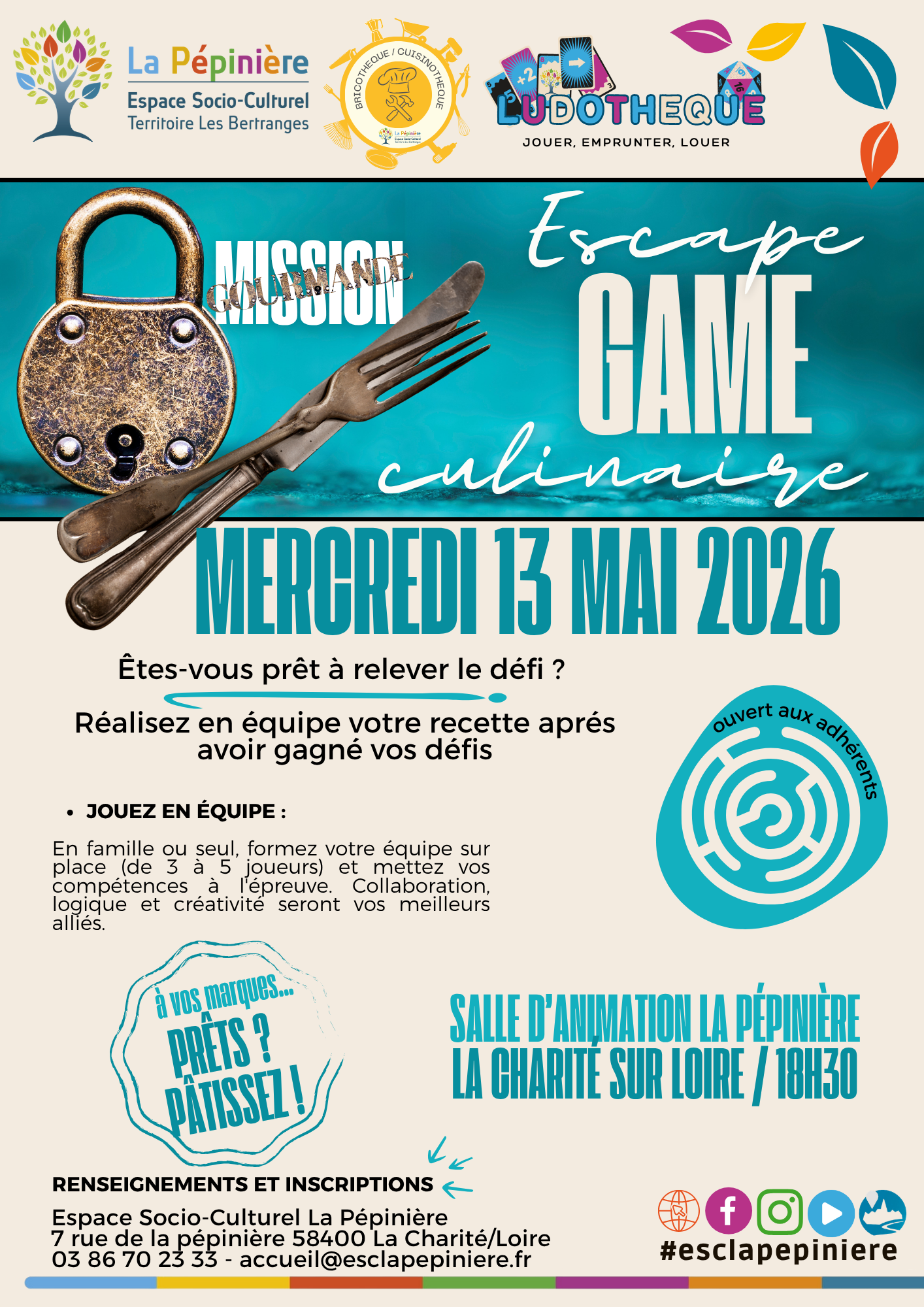 Escape game culinaire