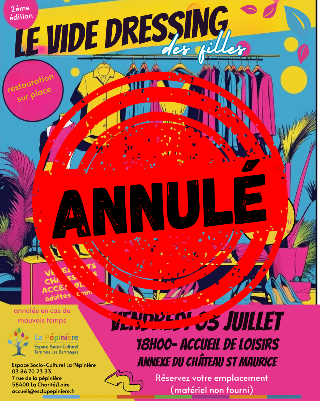 Vide dressing des filles