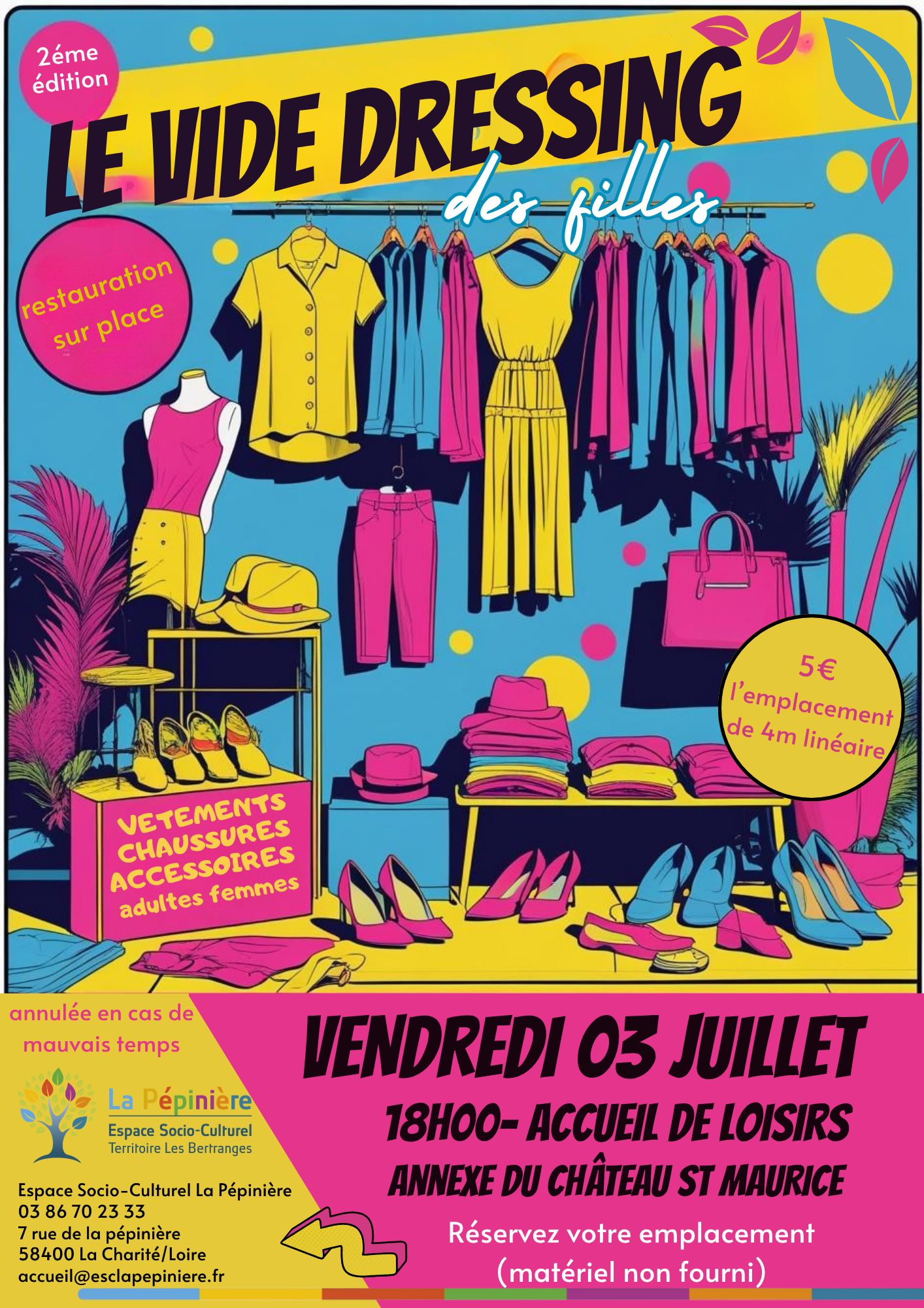 Vide dressing des filles